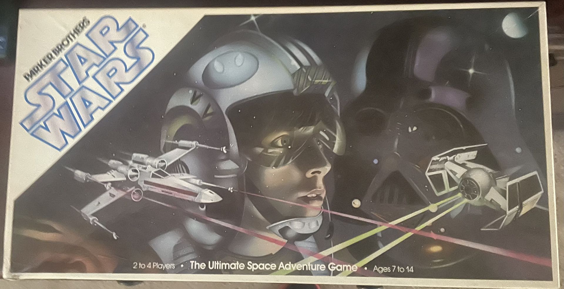 Vintage 1982 Star Wars 'The Ultimate Space Adventure' Parker Brothers Board Game Complete