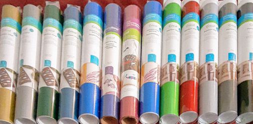 BRAND NEW CRiCUT PREMIUM VINYL SHIMMER GLITTER & SPARKLE