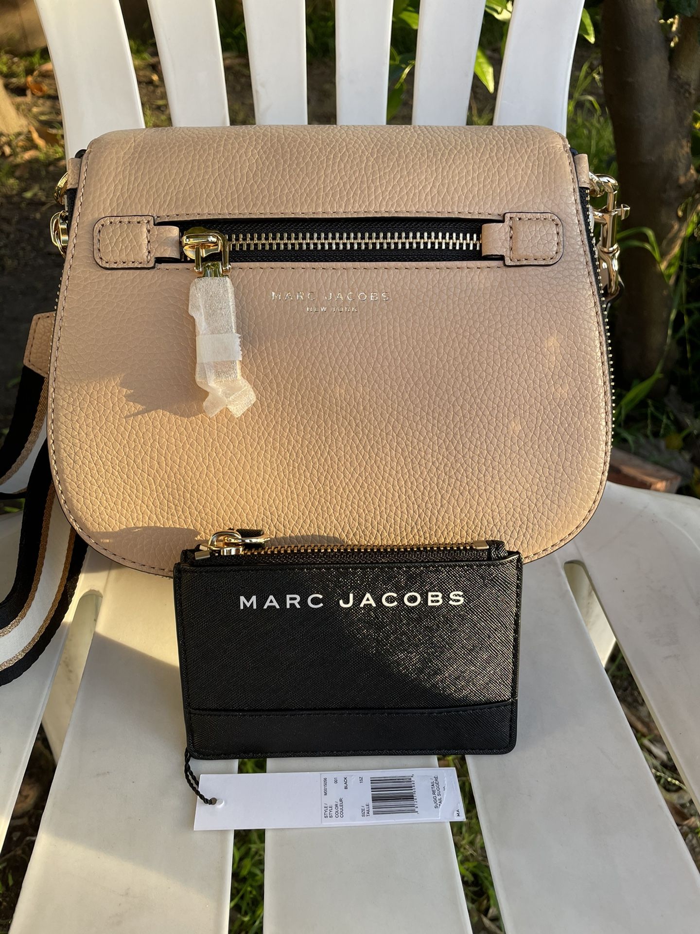 MARC JACOBS Gotham Nomad Leather Crossbody Bag and coin purse set NWT Serious inquiries only please Low offers will be ignored Pick up location in t