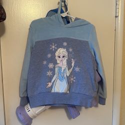 Elsa Disney Sweater Pullover Hoodie
