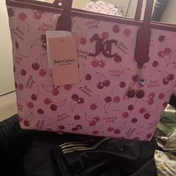 Juicy Couture Pink Cherry Tote
