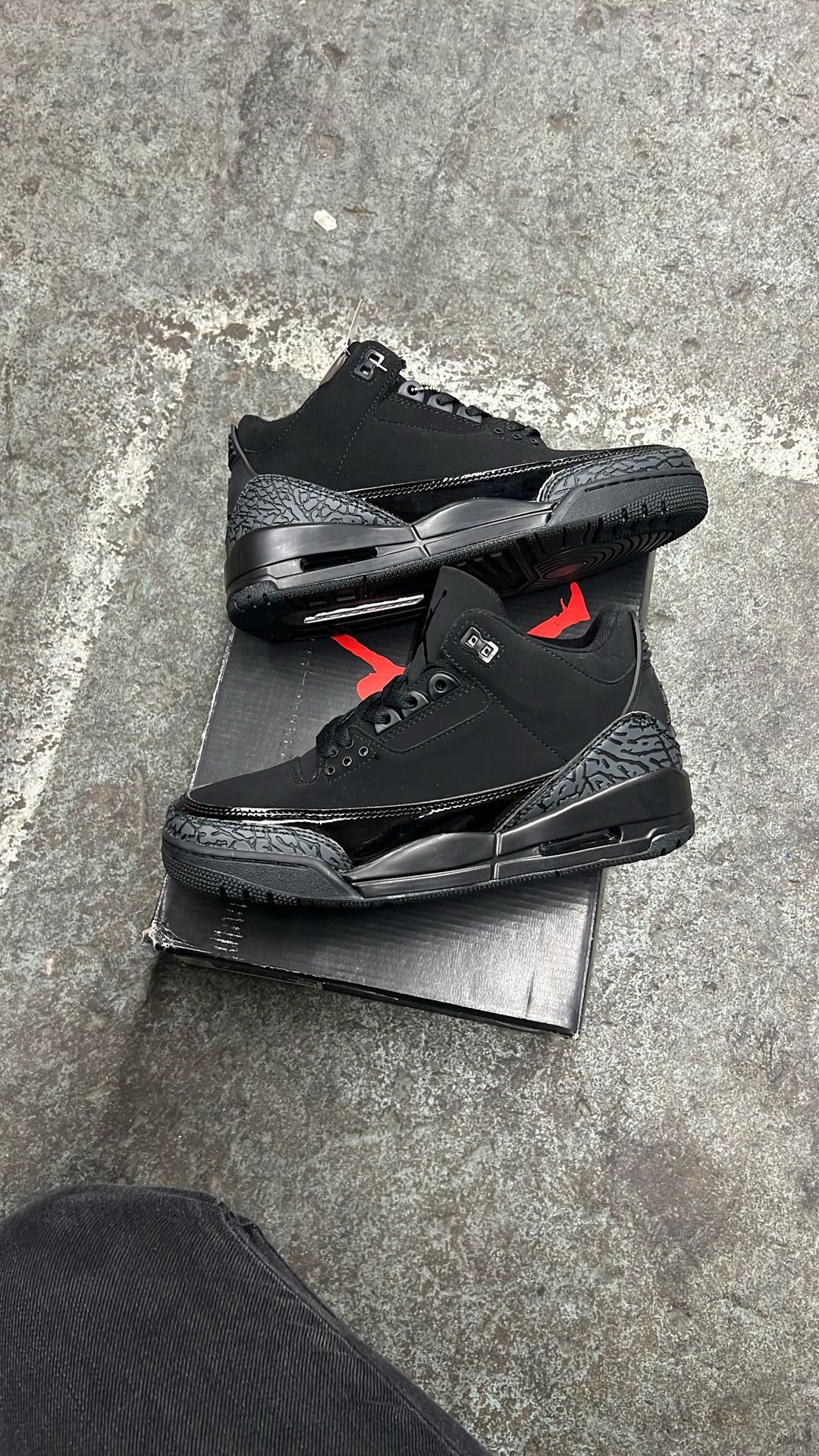 Jordan 3 Retro “Black Cat” - Sizes Men 7 - 13