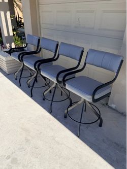 Gray Bar Stools