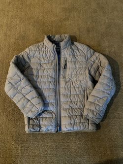 Grey Club Room Puffer Jacket