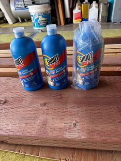 Shout pets Oxy urine destroyer carpet and upholstery cleaner 3 bottles x 32 oz