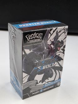 Pokemon TCG Black Bolt Booster Bundle Box Factory Sealed