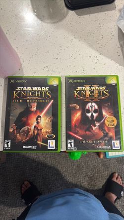 KOTOR and KOTOR 2 Xbox Games