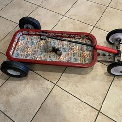 Custom Hot Rod Radio Flyer Wagon 