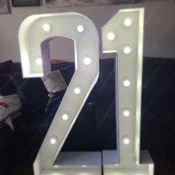 Marquee  Light Up Letters And Numbers 36 Inch