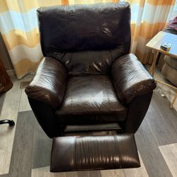 Leather Rocking Chair