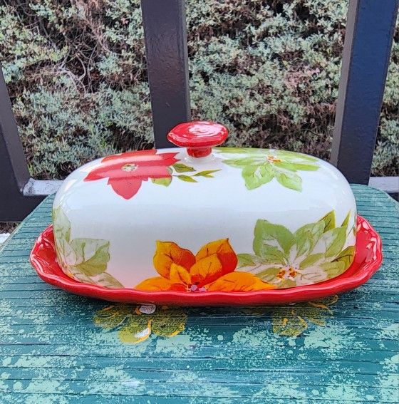 Pioneer Woman Butter Dish