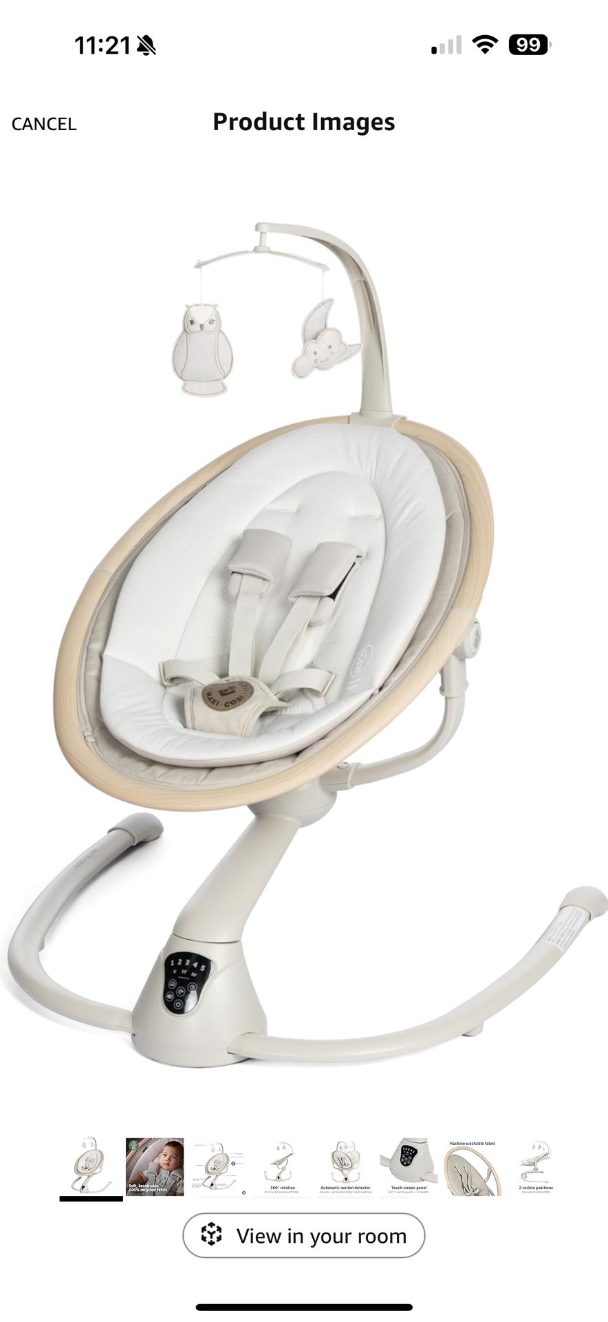 Maxi-Cosi Cassia Baby Swing