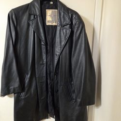 Genuine Leather Jacket – Classic Black