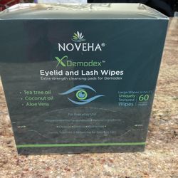 Eyelid And Lash Wipes By Noveha