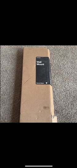 Sonos Low-Profile Wall Mount Kit for Beam Soundbars Speaker Black ARCWMWW1BLK