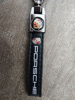 Porsche car Keychain