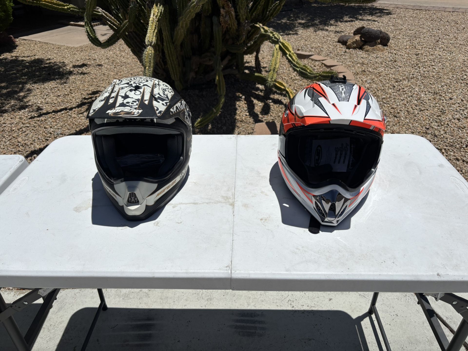 (2) Helmets - Medium