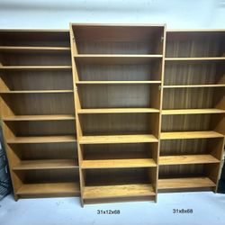 3 Pieces Bookcase 