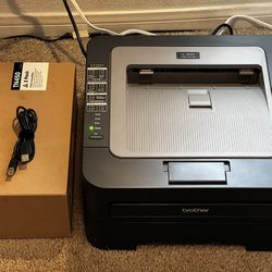 Brother HL-2240 Monochrome Laser Printer + Extra Toner + USB Cable