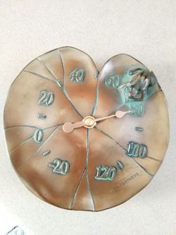 Thermometer with frog. Really cute!