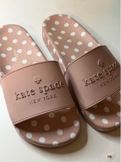 Kate spade slides - pink size 9