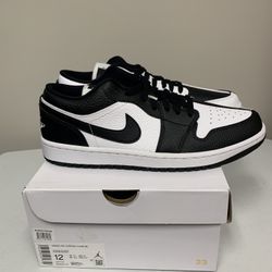 Jordan 1 Low SE - Homage Split White Black Women's Size 12