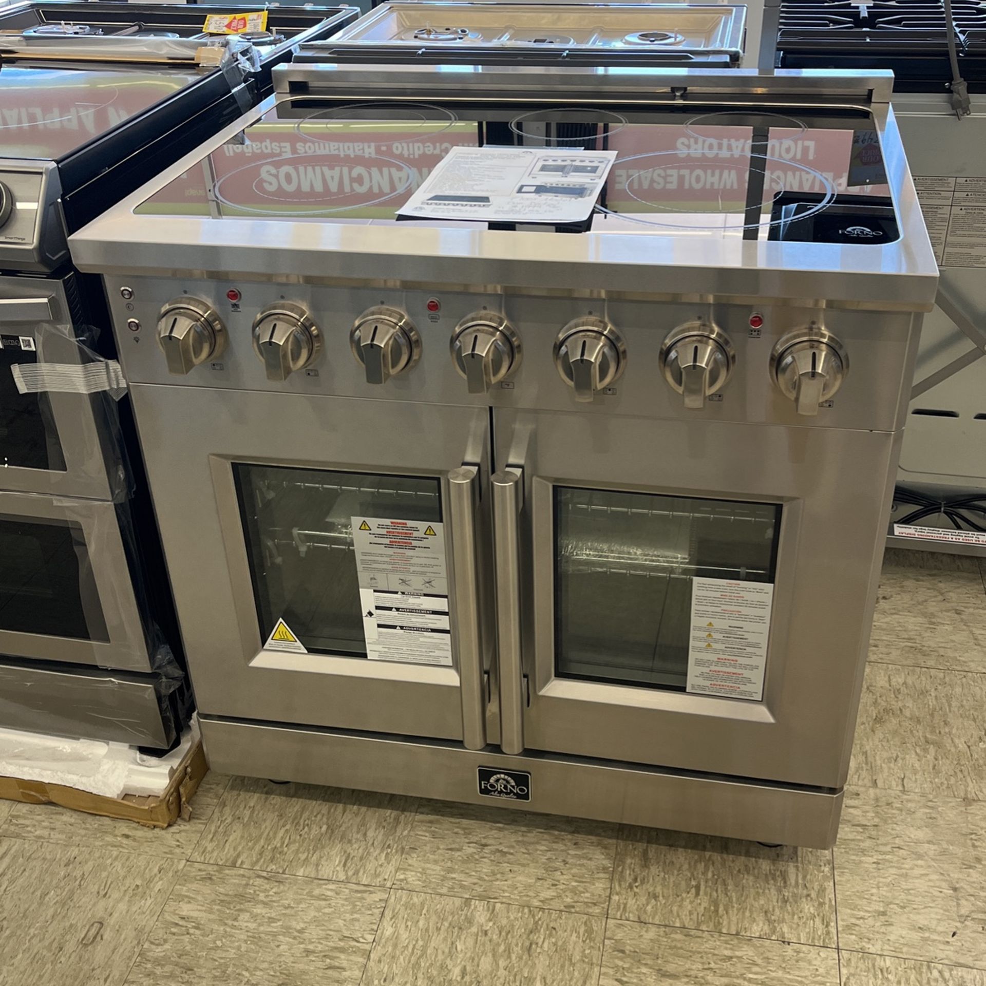 36” Slide In Stove