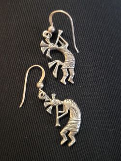 Kokopeli Dangle Earrings! 