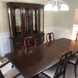 Solid Cherry Dining Room Set 