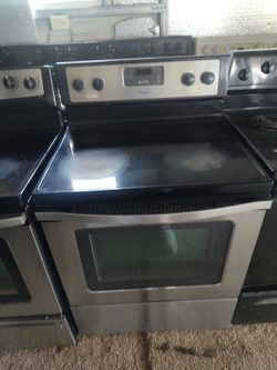 Stainless stove ($300)