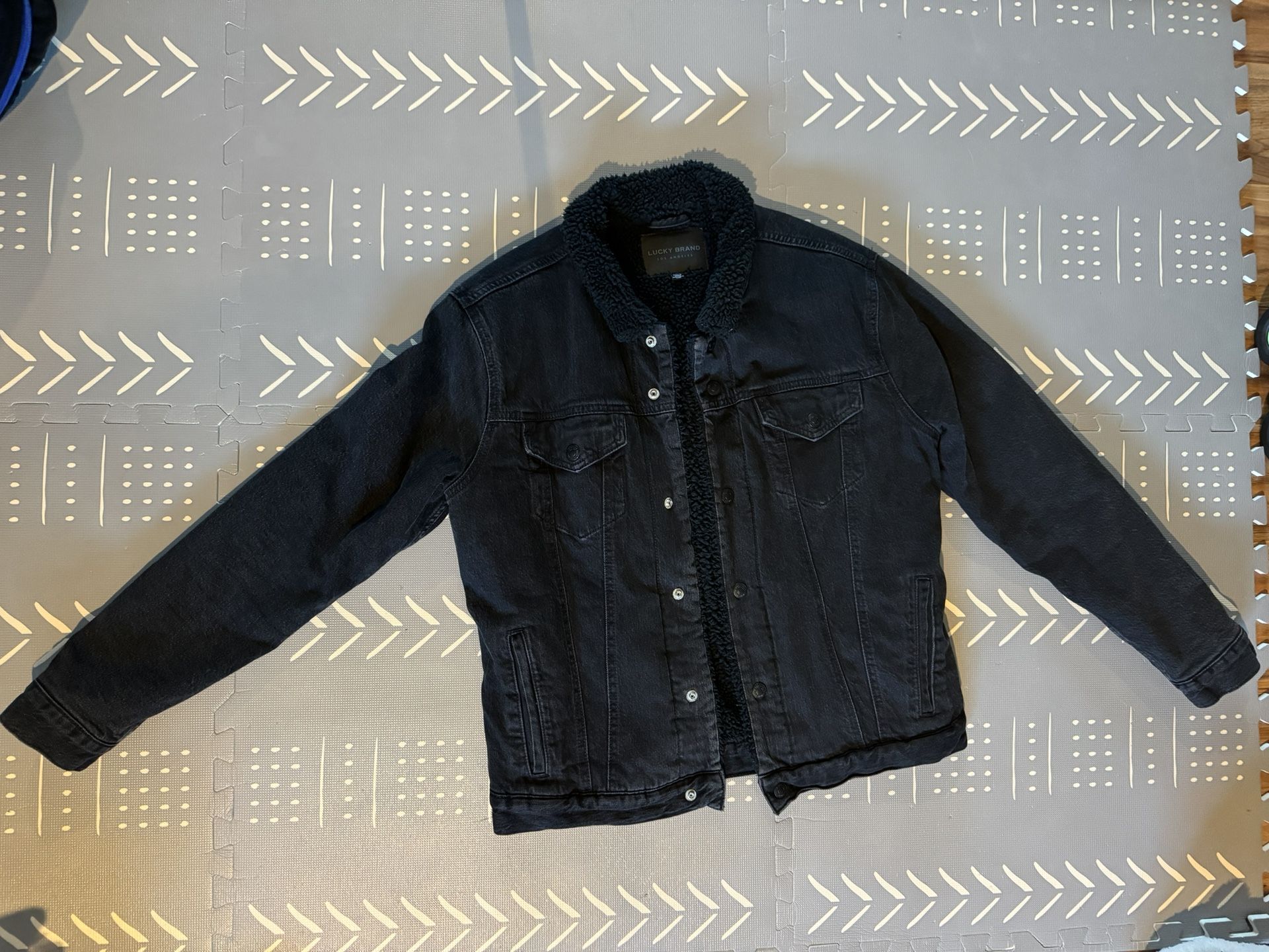 Men’s Denim Lucky Brand Jacket Medium