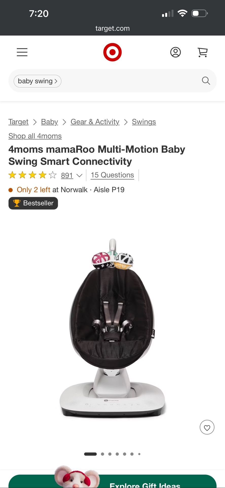 4moms Mamaroo Swing