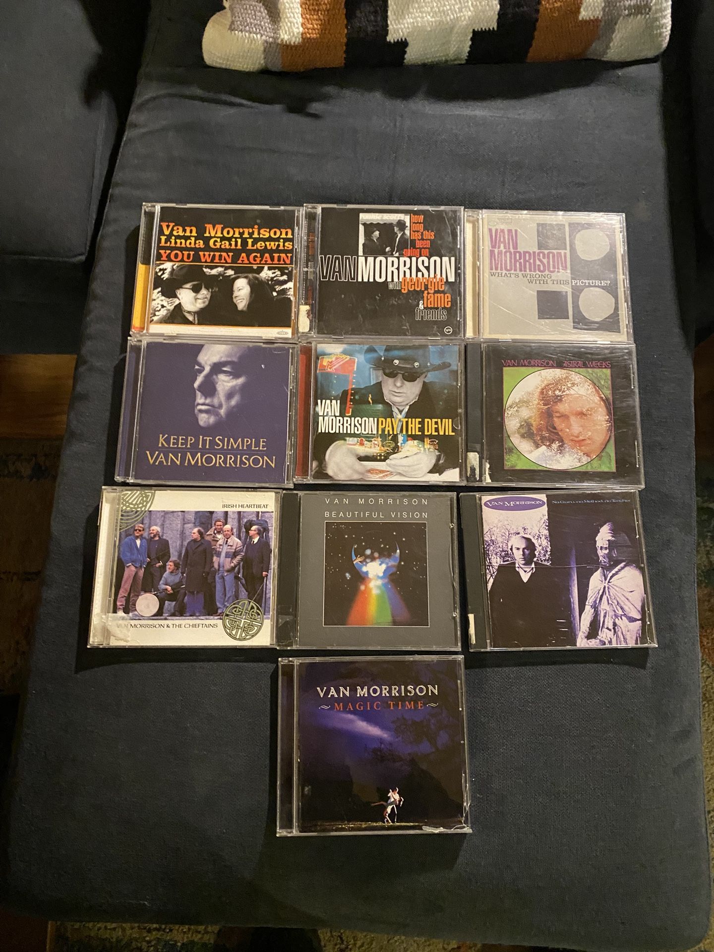 10 Van Morrison CDs For 20 Dollars