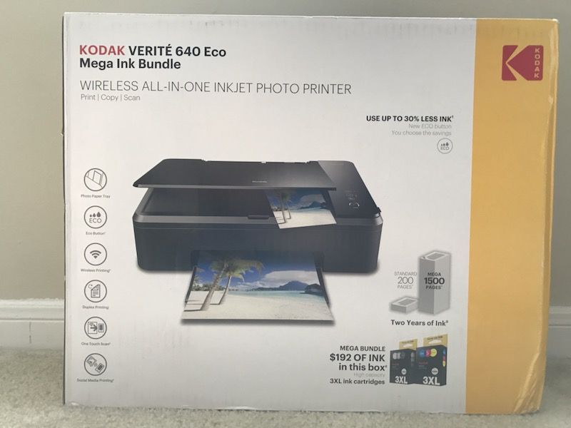 Brand new Kodak Verite 640 Eco all in one