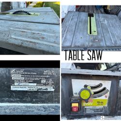 Table Saw 