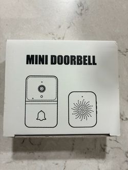 Mini Doorbell with Camera and Chime