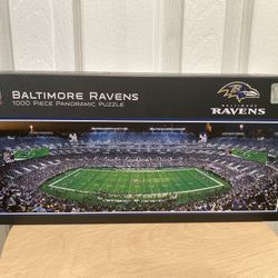 Baltimore Ravens - 1000 Piece Panoramic Jigsaw Puzzle NFL