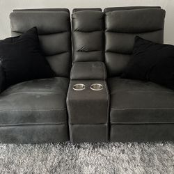 Reclining Loveseat And Chair 