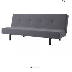 Black Sleeper Sofa  Must Pick Up!