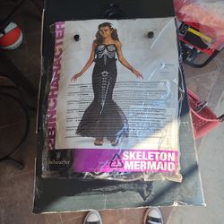 Child Skeleton Mermaid