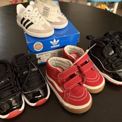 Toddler Shoes Vans Adidas Jordan 