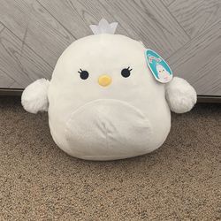 12” squishmallow alyssa the swan