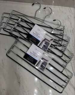 4-Tier Pants Organizer – New and Open Box. Priced for Fast Sale!