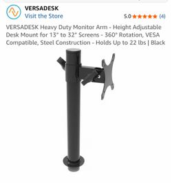 Heavy duty monitor arm