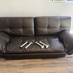 Adjustable Futon - Dark Brown