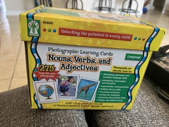 Photographic learning cards