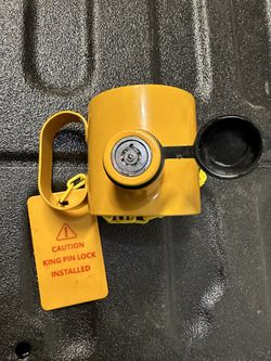Fifth Wheel King Pin Lock 