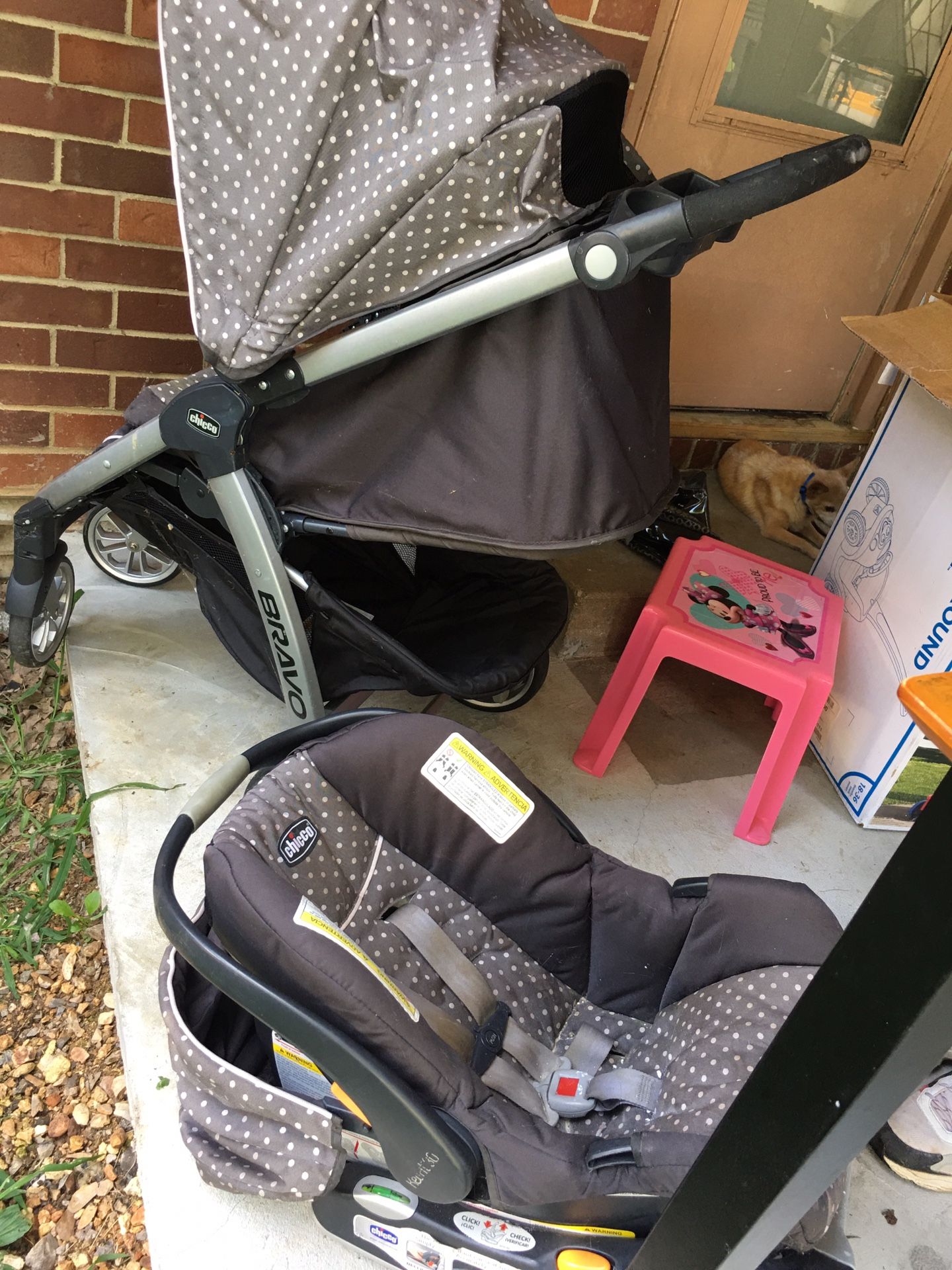 Baby car seat and stroller