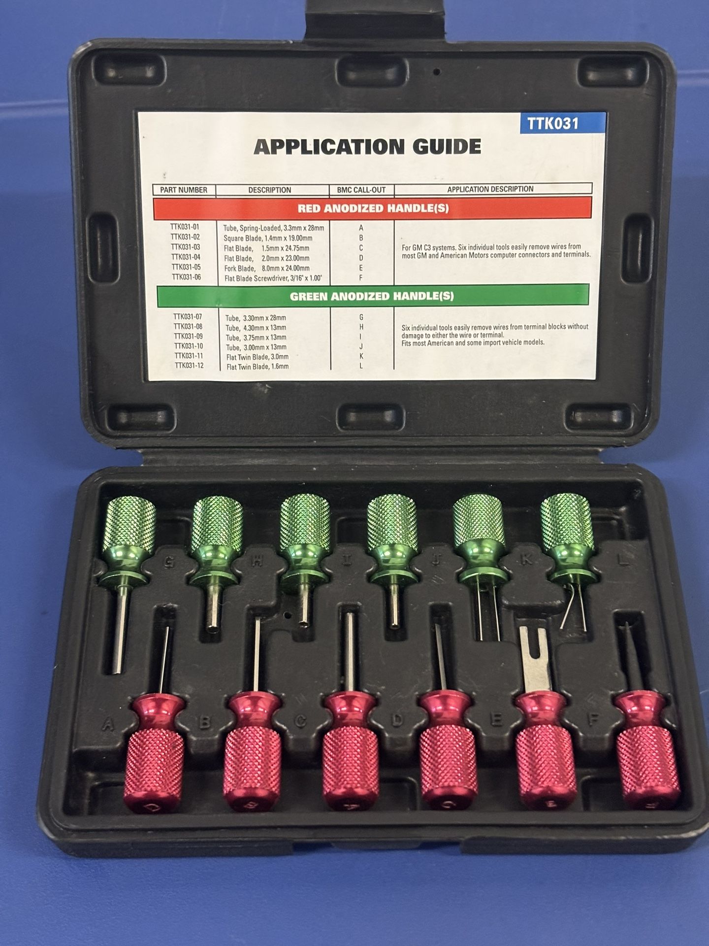 Matco Tools TERMINAL TOOL KIT, 12 PIECE