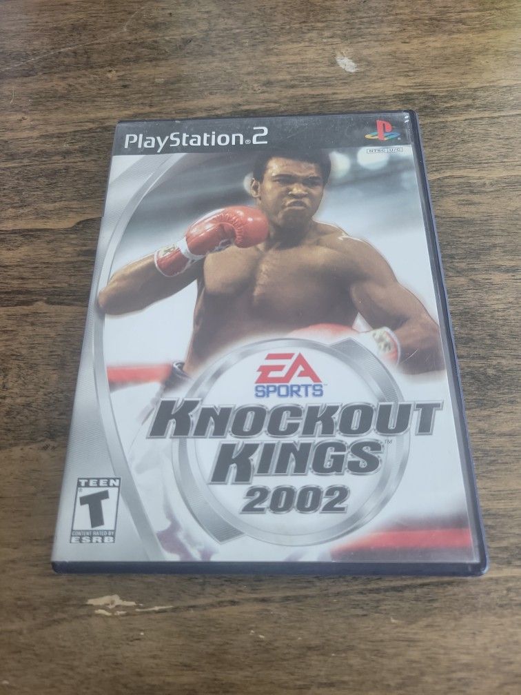 EA sports knockout kings 2002 PS2
